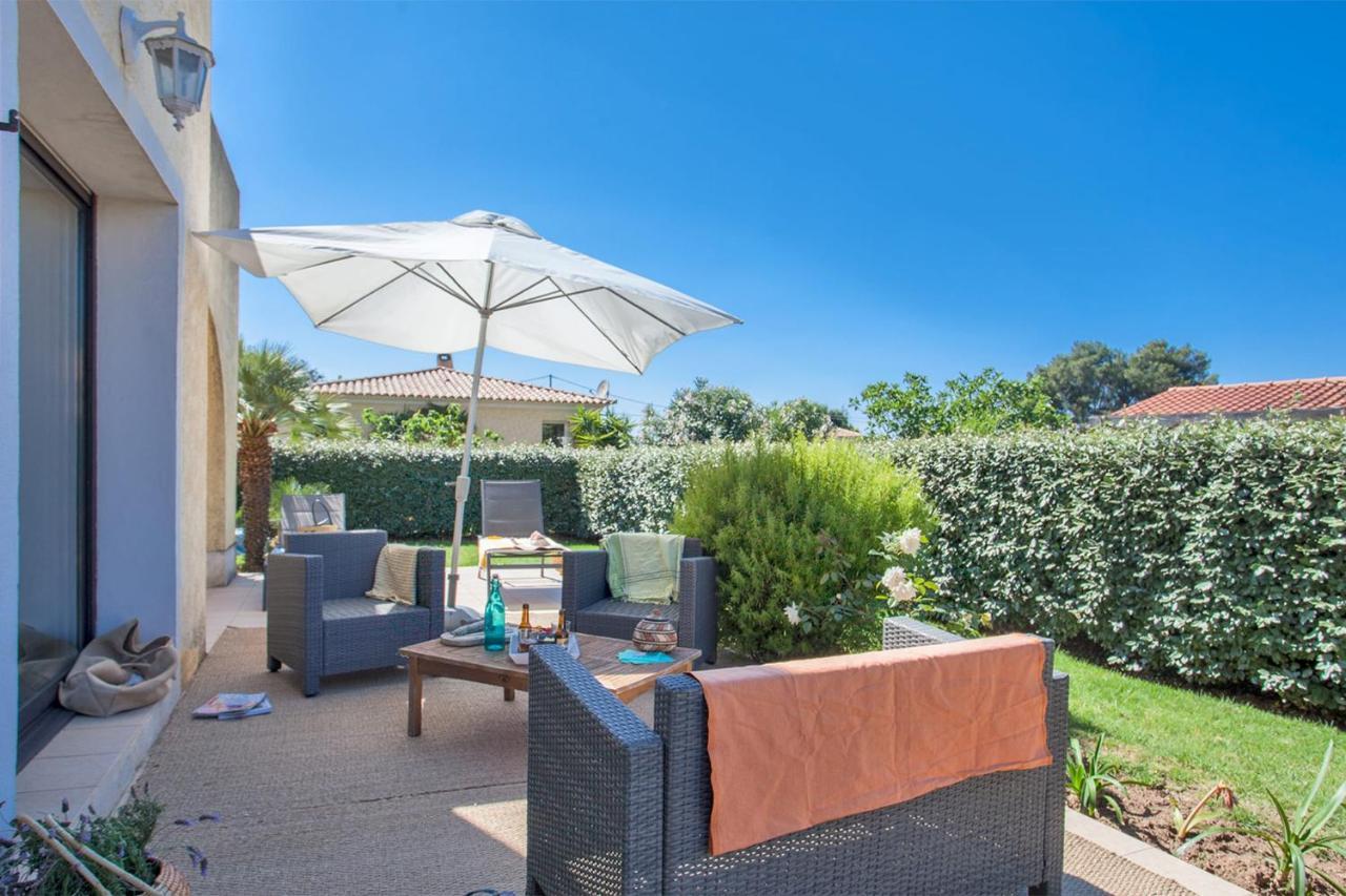 Location De Vacances Olivier Jardin Privatif Et Piscine Chauffee Partagee Calvi  Kültér fotó